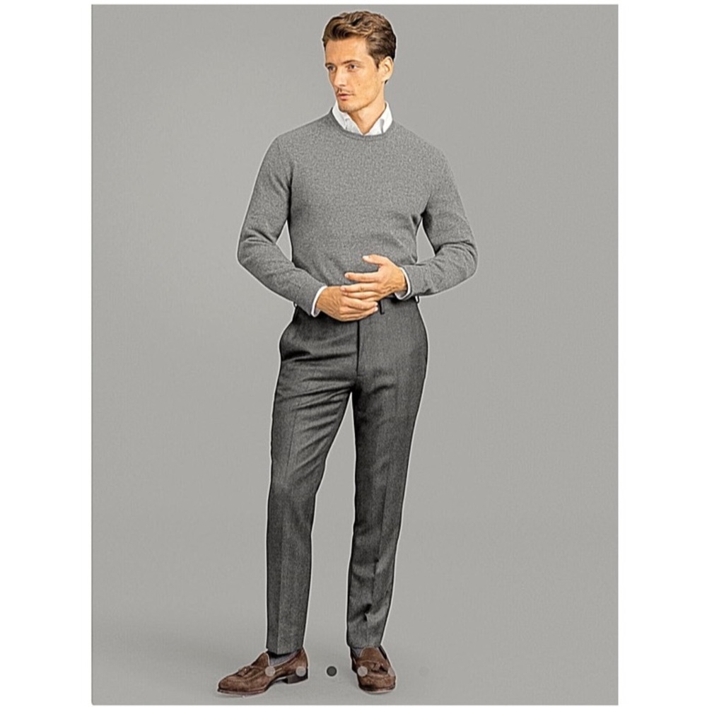 Rhythm Herringbone Pants Essential Herringbone Trousers NEW WITH TAGD Size 30